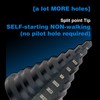 SHARPTOOL 1/4 to 2 Inches M2 HSS Step Drill Bit,