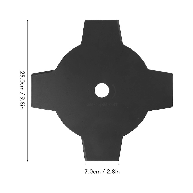 Universal Mulching Brushcutter Blade, 2 Tooth or 4 Tooth Shredder