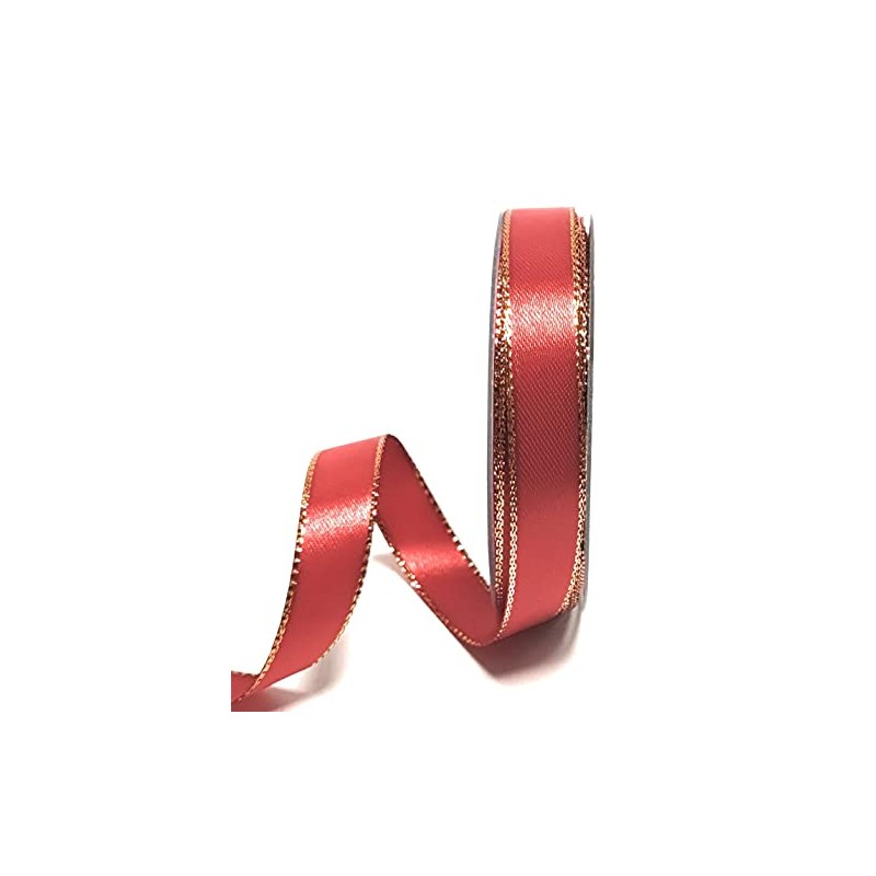 s.dekoda Satin Ribbon 25 m x 15 mm Red with