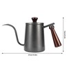 700ml Stainless Steel Pour Over Coffee Kettle Coffee Pot with