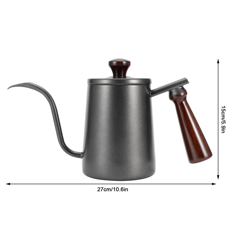 700ml Stainless Steel Pour Over Coffee Kettle Coffee Pot with