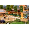FALLER 130597 Horse Stable with 4 Horses Track Gauge H0