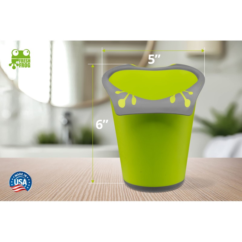 FRESH FROG - Plastic Bath Cup (800ml, 27 fl Ounce)