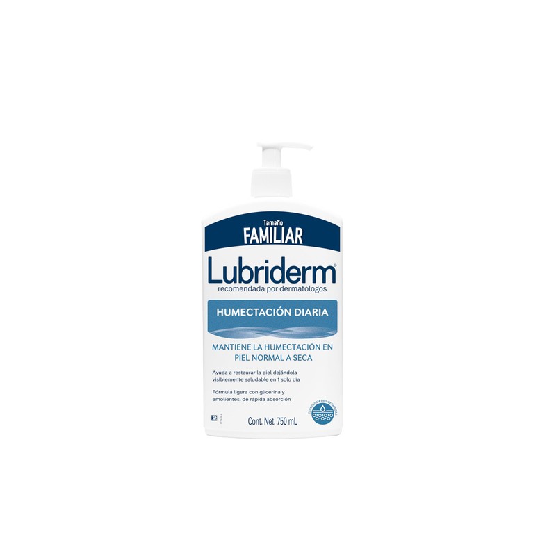 Lubriderm Crema Corporal Humectación Diaria 750 ML