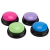 4pcs Record Talking Button Multifunctional 30S Dog Communication Buttons for