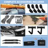 WOOWAVE Folding Kayak Soft Roof Rack Pads Universal Kayak Carrier