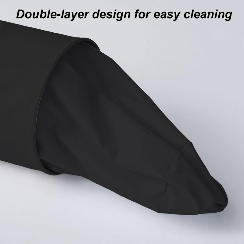 UOEPOWA Foldable Car Trash Can, Cute Folding Leather Car Garbage