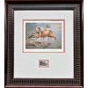 Daniel Smith Australian Plumed Whistling Duck Hand Signed Framed Art