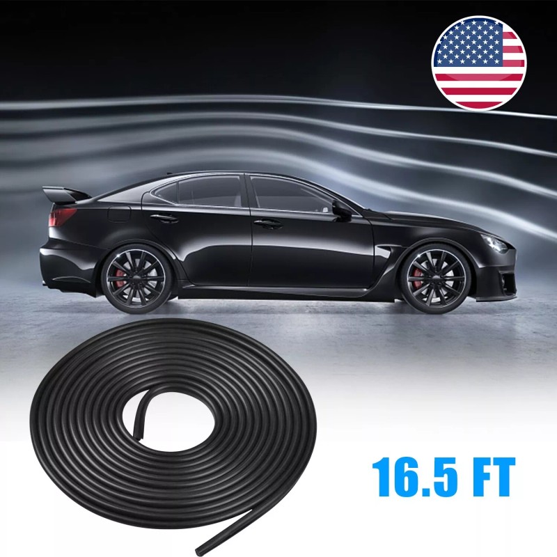TSUINZ For Ford Car Door Edge Trim Guard Moulding Rubber