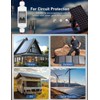 DIHOOL Solar Panel Disconnect Switch, Non Polarized DC Circuit Breaker,