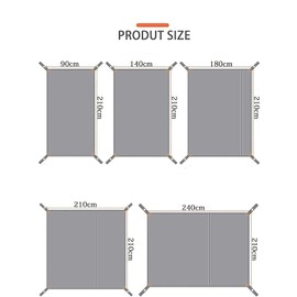 HIKEMAN Tent Tarpaulin, Multi-Purpose Camping Tent Tarpaulin, Waterproof Tent Underlay, Camping Tent Tarp, Awning Carpet, Multiple Sizes for Camping, Hiking, Picnic (Military Green, 90 x 210 cm)