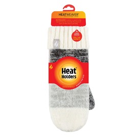 Heat Holders® Women's Sloane Feather Knit Mittens | Insulated Cold Gear Gloves | Advanced Thermal Yarn