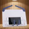 Focket ABS Foldable Adjustable Music Sheet Stand, Desk Holder Tray,