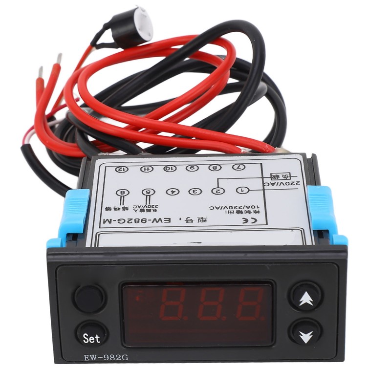 Smart Temperature Control Timer Electronic Thermostat Digital Display Timer with