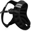 NATURELUX Weighted Vest with Reflective Stripe and Adjustable Buckle Straps,