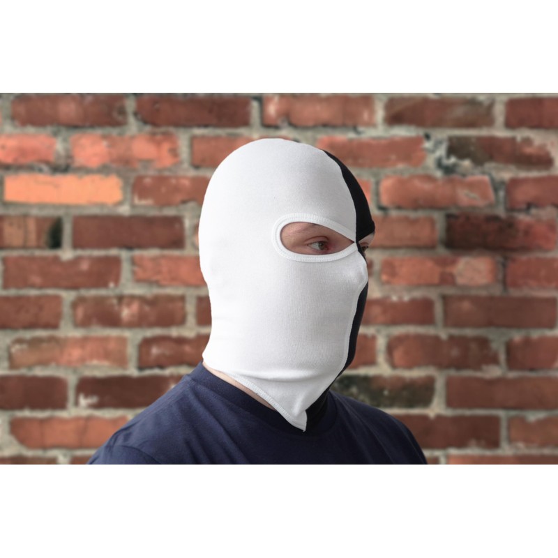 PGWEAR Balaclava 50/50, white/black