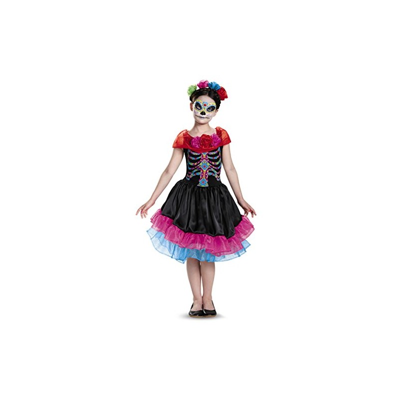 Disguise Day of The Dead Costume, Medium/7-8 by Disguise