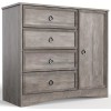 LGHM Tall Chest Drawers 4 Drawer For Bedroom Furniture Large