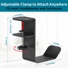 tiebutie Universal Metal Headphone Holder Hook Hanger Headset Holder Stand