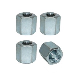 Lnkvorx 16MM Diesel Common Rail Fuel Injectors - 4pcs M16 Block-off Fuel Rail Caps Set Fits for Cummins 2003-2022|Duramax 2001-2022|Ford 2008-2022 Engine Fuel Pressure Diagnostics