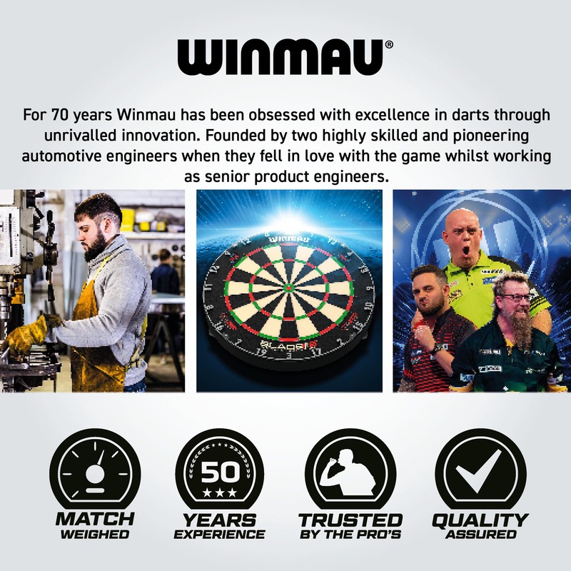Winmau Solaris Urban - Juego de Dardos de Punta de