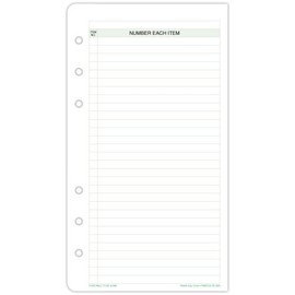 Day-Timers, Inc - 87138 - Day-Timer Portable Size to Be Done Sheet
