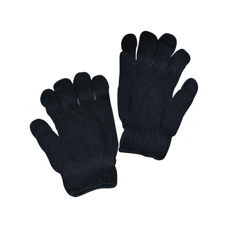 ACE AG101 Japan Ichi Work Gloves, Black, 12 Pairs
