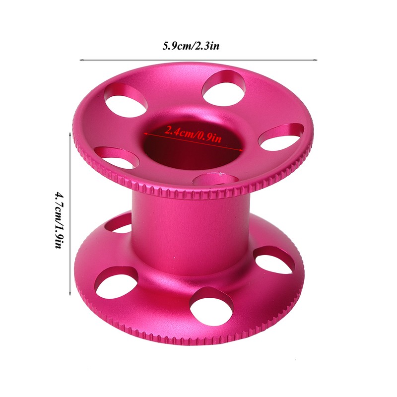Aluminum Alloy Diving Finger Spool Reel Guideline for Freediving Snorkeling