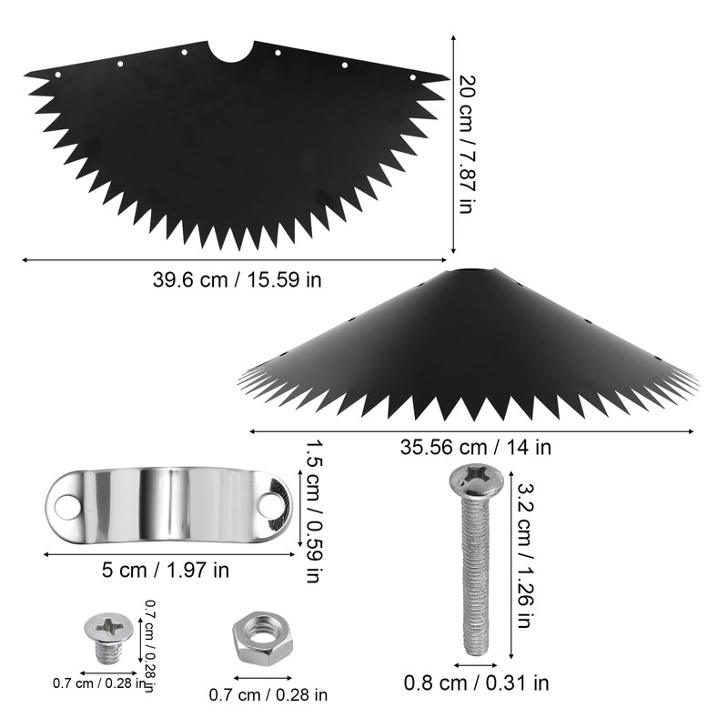 Squirrel Baffle for Bird Feeder, Wrap Around Squirrel Baffle Proof