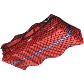 KEMIMOTO Mesh T-Top Storage Bag Organizer - Holds up to 6 Life Jackets, Waterproof Marine Mesh Bag for Hard Top Boats UTV