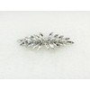 Faship Gorgeous Clear Rhinestone Crystal Flora Hair Barrette Clip