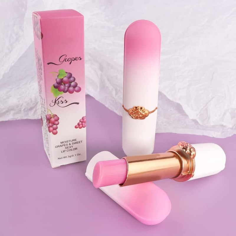 LIANGNISHI Color Changing Lipstick, Temperature Changing Lipstick, Jelly Lipstick, Moisturizing,