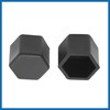A ABSOPRO 20pcs 21mm Rubber Car Wheel Tire Nut Screw