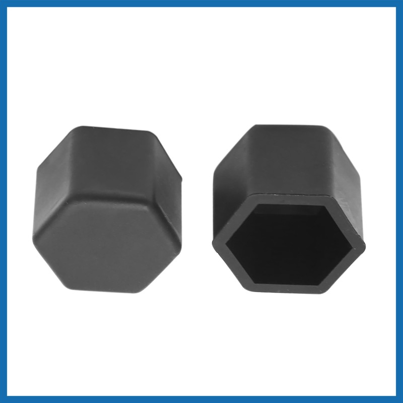 A ABSOPRO 20pcs 21mm Rubber Car Wheel Tire Nut Screw