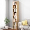 IOTXY Small Narrow Corner Bookcase - 71 Inches Tall Gap