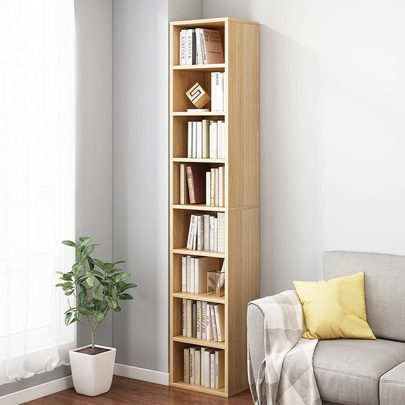 IOTXY Small Narrow Corner Bookcase - 71 Inches Tall Gap