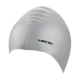 BECO Beermann GmbH & Co. KG Kinder Silikonhauben, unifarbig Kappe, grau od. Silber, One Size