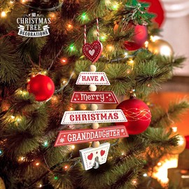 History & Heraldry Christmas Tree Decoration – Granddaughter 269800022 Wooden Hand Crafted