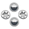 FDXGYH 4 Pcs Push On Pushnut Caps Spring Steel Pushnut