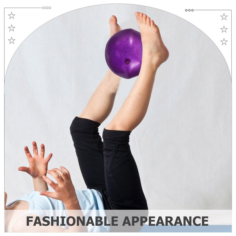 Sosoport Portable Exercise Ball 15cm Professional Ball for Yoga Enhance