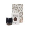 Amoros Black Color Ponpon, 0.2 oz (5 g), Chestnut Black Dye for Gray Hair