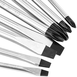 VCT 8pc Piece Hammer Head Screwdriver Commercial Grade Set Magnetic Tip