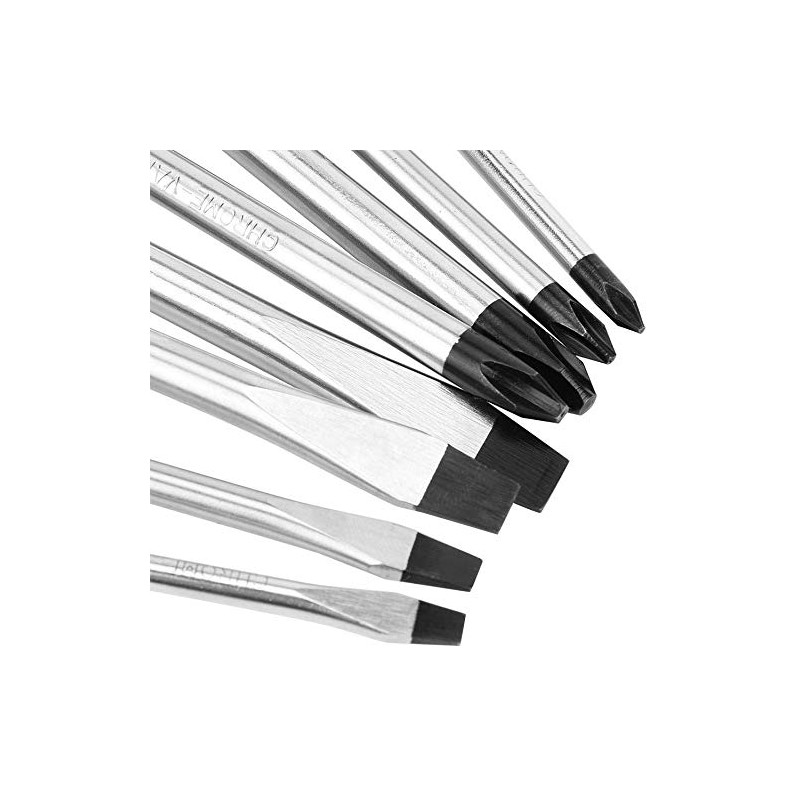 VCT 8pc Piece Hammer Head Screwdriver Commercial Grade Set Magnetic