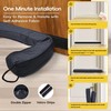 Mastery Mart 36" Large Door Draft Stopper, Activated Charcoal Purify