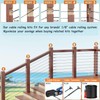 Funerlulu 1/8" Stainless Steel Cable 300FT Marine Grade Cable for