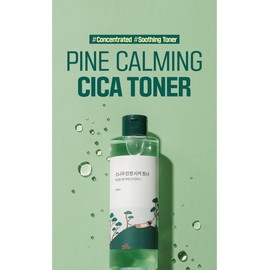 ROUND LAB Pine Tree Calming CICA Toner 8.45 Fl Oz, Face serum, Intesive Calming for Sensitive Skin, Skin Care and rejuvenate, Strong Vitality with madecasocide