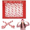 Fruidles Christmas Candy Canes Spoons Suckers, Peppermint Flavor in Box