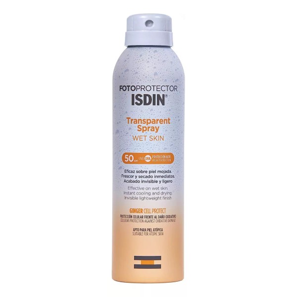 Isdin Fotoprotector Spf 50+ Transparent Spray Wet Skin 250ml
