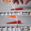 Tile Leveling System 400-Piece Tile Leveling Spacer Clips and 100-Piece