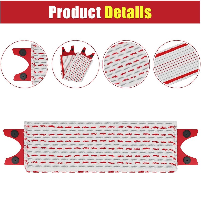 3pcs Microfiber Replacement Mop Pads for Vileda Ultramat UltraMaT 2in1